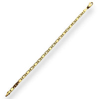Mariner flat bracelet in 18k of gold filled