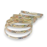 Three color indian gold - filled bangle s-3 bangles