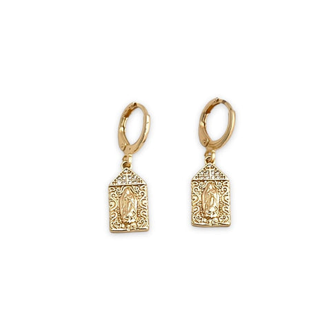 Dainty evil eye studs earrings gold-filled earrings