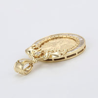 Elephants bezel top 50 pesos angel mexican 2.5’ centenario charm charms & pendants