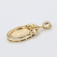 Elephants bezel top 50 pesos angel mexican 2.5’ centenario charm charms & pendants