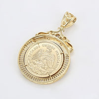 Elephants bezel top 50 pesos angel mexican 2.5’ centenario charm charms & pendants