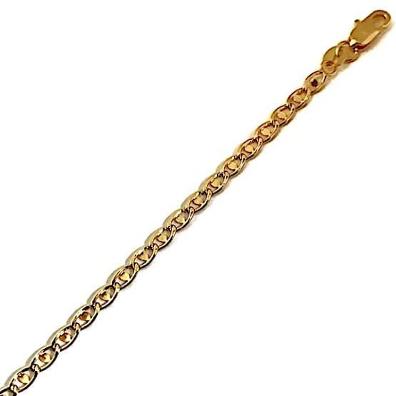 Eye design anklet 18kts of gold plated 10 anklet
