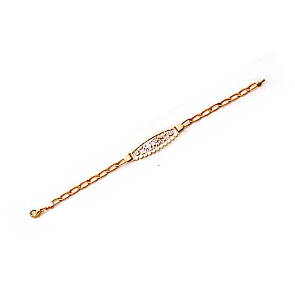 Good luck 18kts of gold plated bracelet