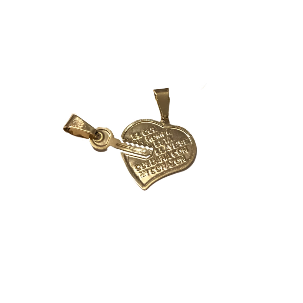 Key of my heart 18k of. Gold. Plated pendant