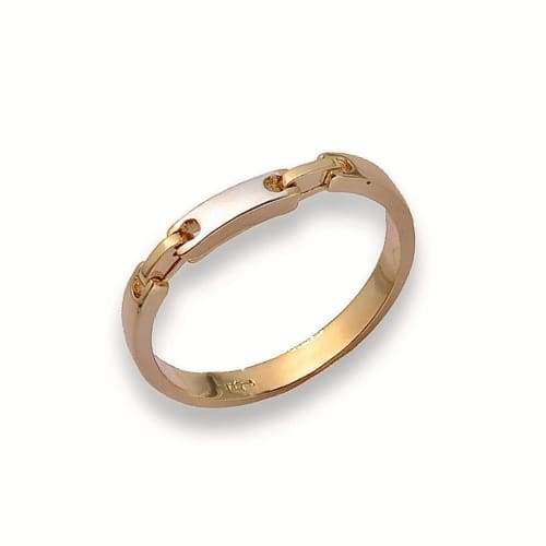 Lili id silver top and 18 kts of gold plated