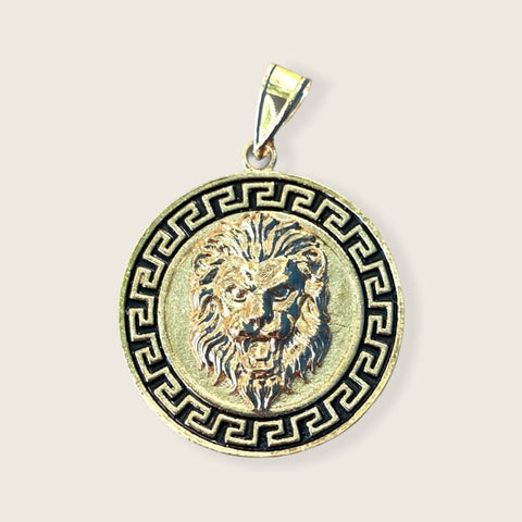 San judas 26mm pendant in 18kts of gold plated
