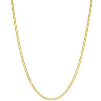 Mariner 2mm 18kts gold plated chain chains