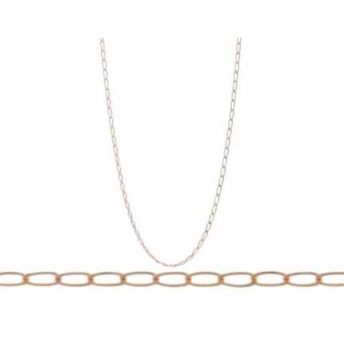 Rada 2mm 18k gold plated chain