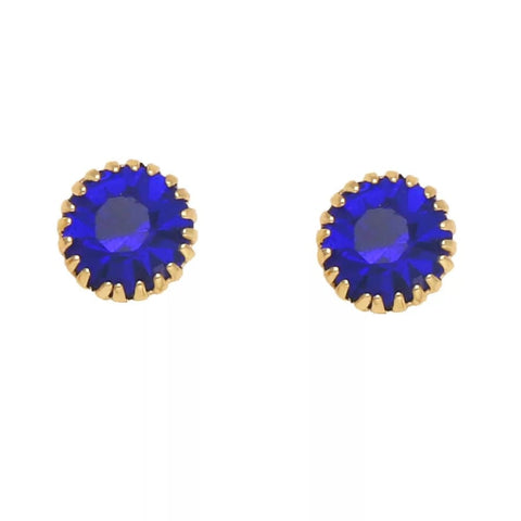 Lady bugs screw back post ball in 10k solid gold studs earrings