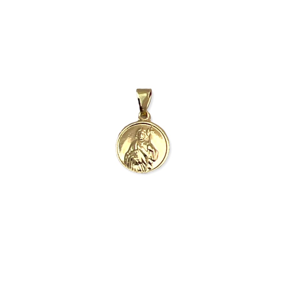 Saint jude san judas pendant 18kts of gold plated
