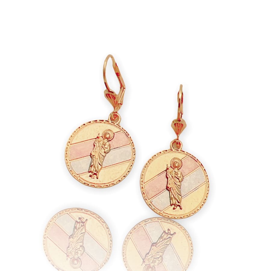 San judas pieces in 18k of gold plated
