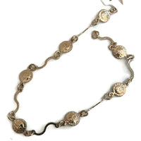 Sunshine design anklet 18kts of gold plated 10 anklet