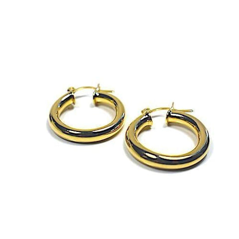 Heart threaders 18k of gold plated earrings