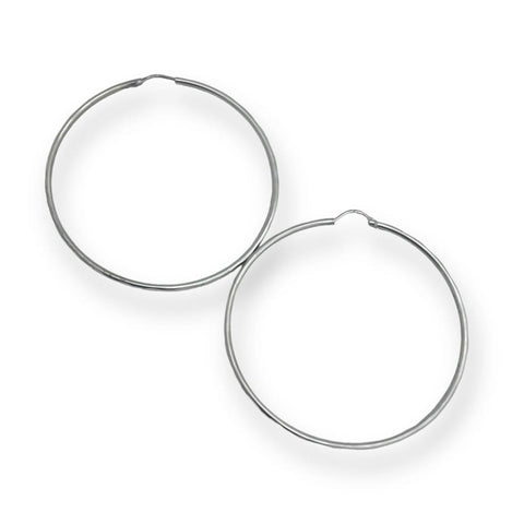 Lana basket wave hoop earrings in 18k of gold plated