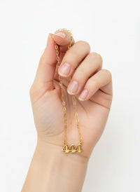 Angel’s 444 protection goldfilled necklace