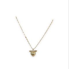 Angel’s wings heart pendant gold-filled chain necklace chains