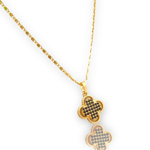 Clovers gold-filled chain necklace chains