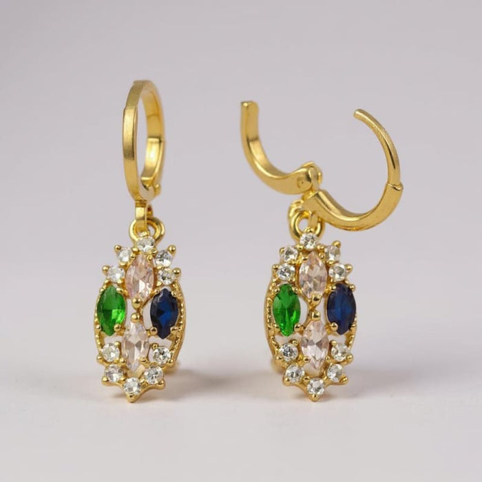 Olly multi color gold-filled earrings earrings