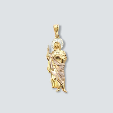 Four girls and a boy charm pendant necklace in of 14k of gold plated