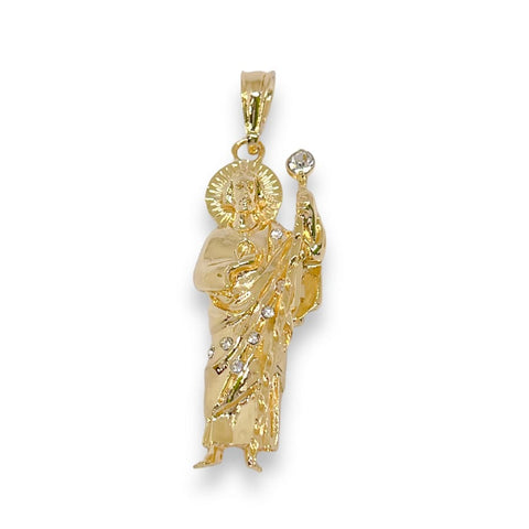 Holy spirit espiritud santo pendant 18kts of gold plated