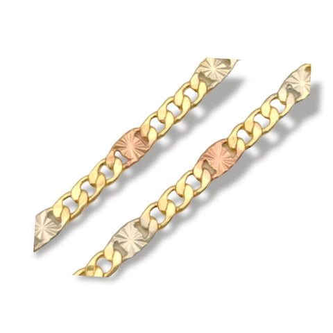 Bear pink square crystals set earrings necklace in 18k gold filled