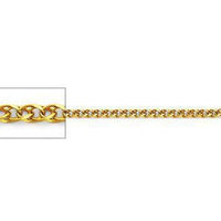 2mm wheat spiga 18k gold plated chain chains