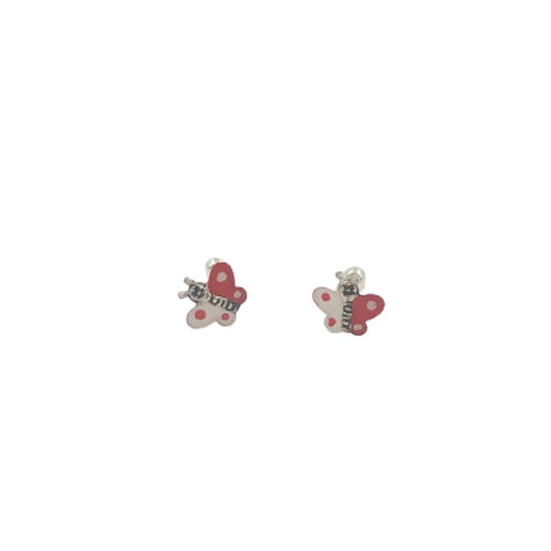 .925 sterling silver butterflies screwback studs earrings earrings