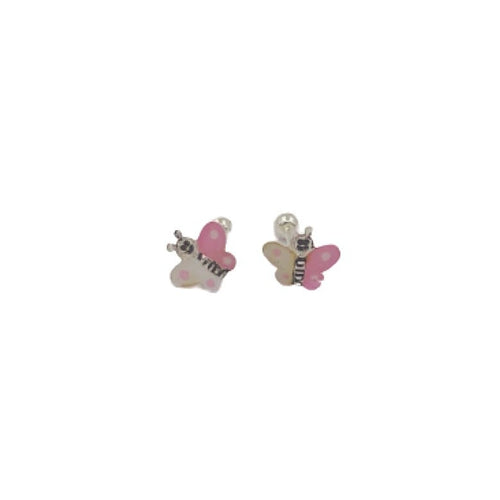 .925 sterling silver butterflies screwback studs earrings earrings