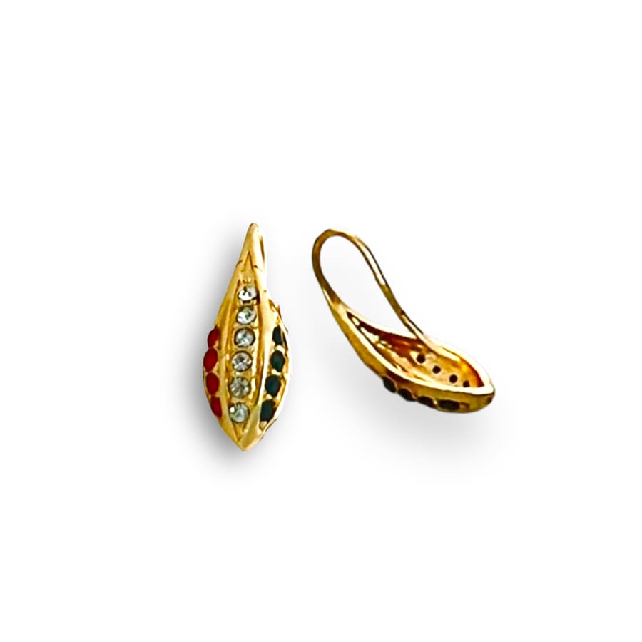 Snake crawlers earrings gold-filled earrings