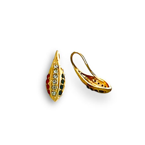 Snake crawlers earrings gold-filled