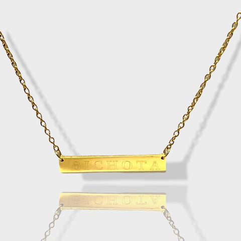 Two boys one girl charm pendant necklace in of 14k of gold plated