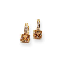 Cora cz huggies earrings earrings