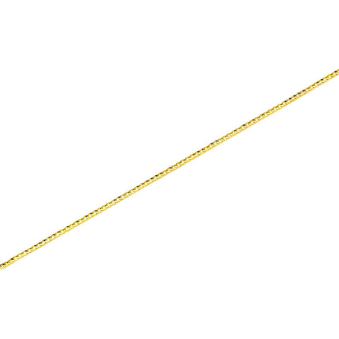 Tear drops 3 tones charms anklet 18kts of gold plated