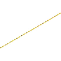 Curb 3mm chain 18kts of gold plated chains