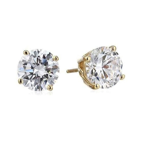 Guadalupe studs earrings studs 18k of gold plated