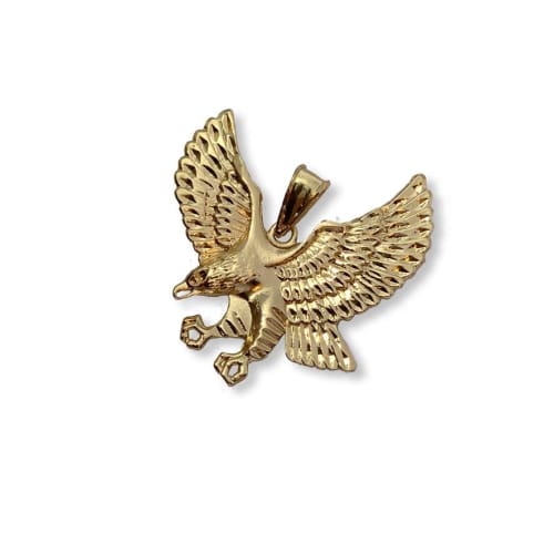 Eagle pendant in 18kts of gold plated