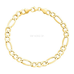 Figaro 4mm 18k gold plated chain 8.5’ bracelet chains