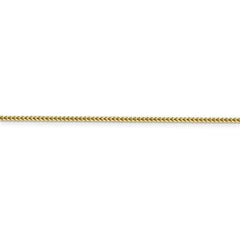 Franco 1mm 18kt gold plated chain chains