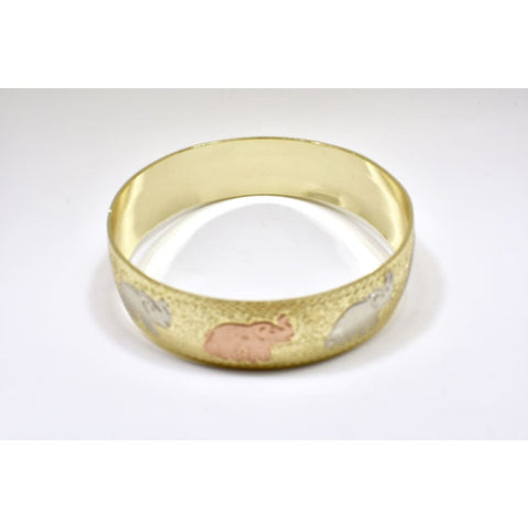 Gold plated set of indian bangles for toddlers