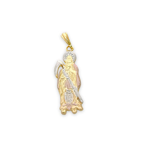 San lazaro pendant in 18k of gold layering
