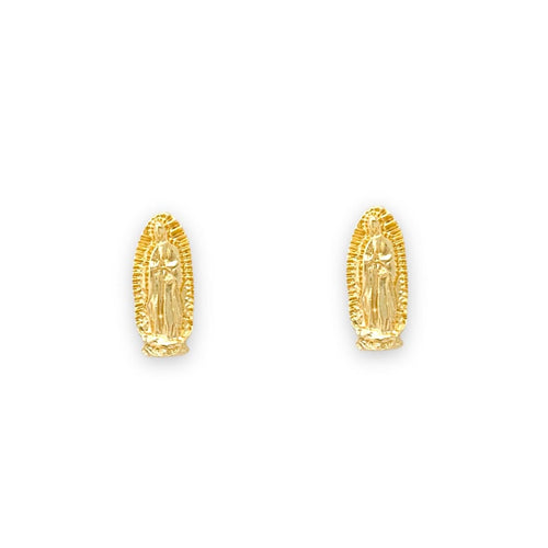 Guadalupe studs earrings 18k of gold plated