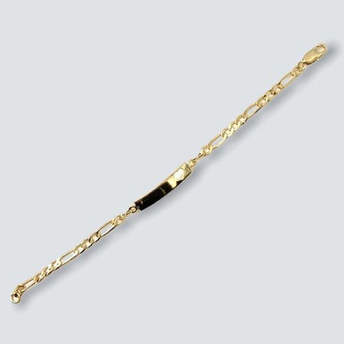 Heart id 6 length bracelet 18kts of gold plated. Bracelets