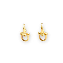 Huggies industrial earrings gold-filled earrings
