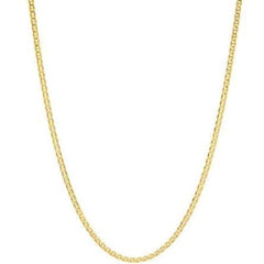 Mariner 2mm 18kts gold plated chain chains