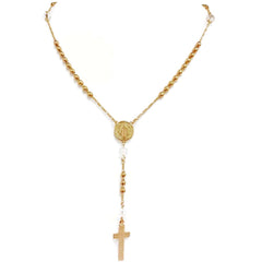San benito rosary 18k gold plated rosary