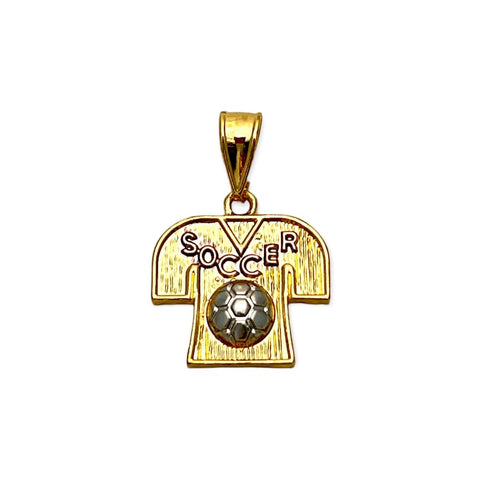 Caravaca cross pendant in 18k of gold layering