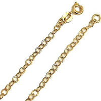 Stars design anklet 18kts of gold plated 10 anklet