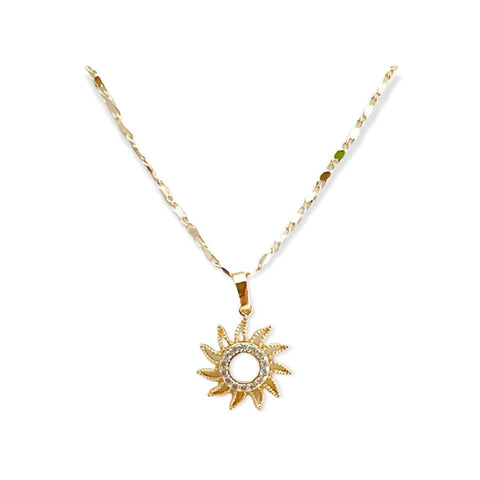 Cait mini star triple-layered stainless steel necklace