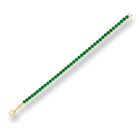 Elephants mariner link 18kts of gold plated bracelet